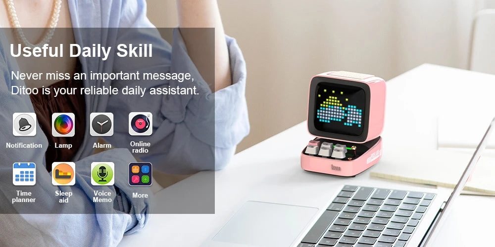 Divoom Ditoo-Pro Pixel Art Speaker