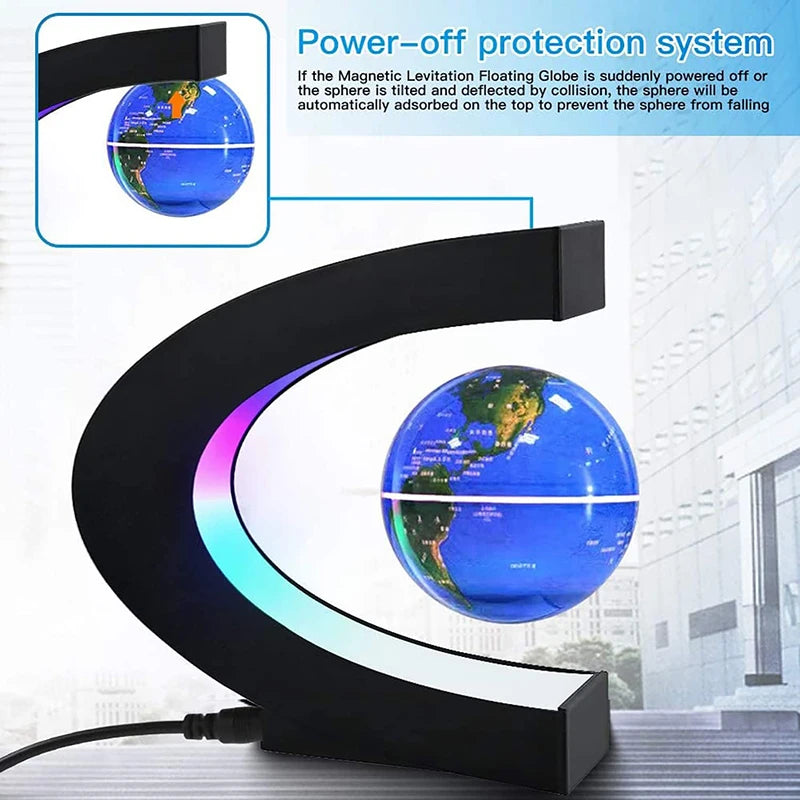 Magnetic Levitation Globe Lamp