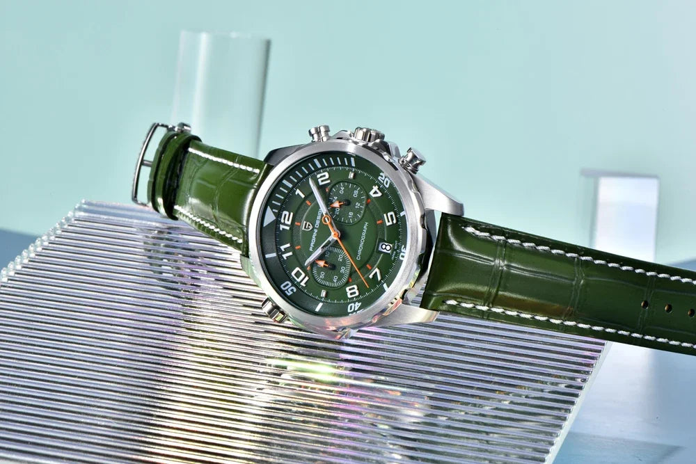 PAGANI DESIGN Leather Chronograph
