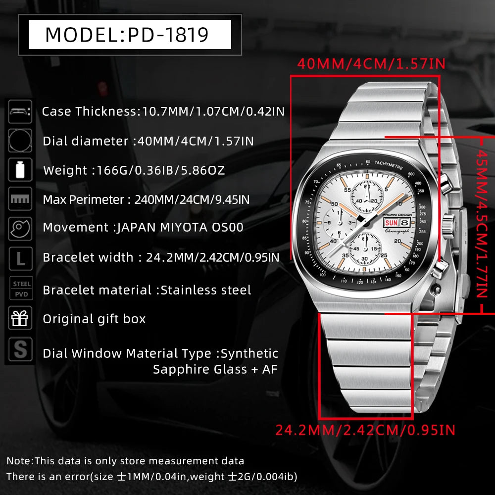 PAGANI DESIGN PD1819 Chronograph