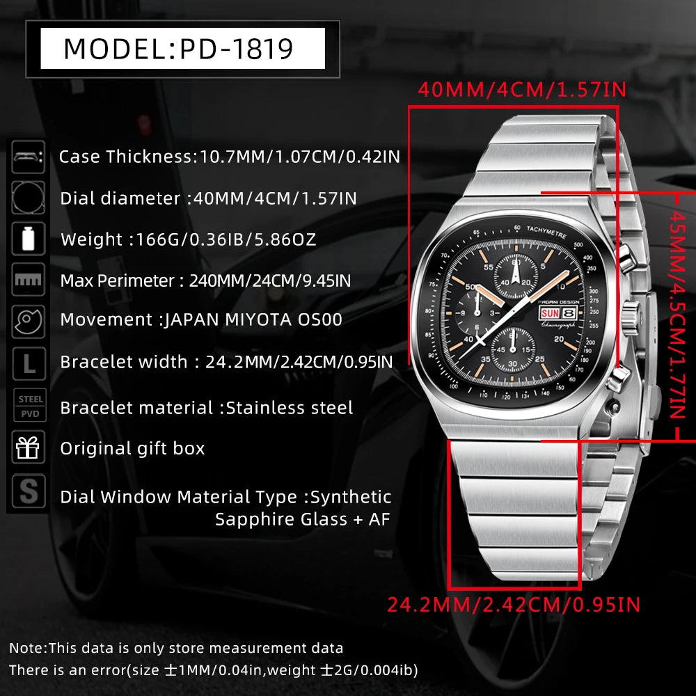 PAGANI DESIGN PD1819 Chronograph